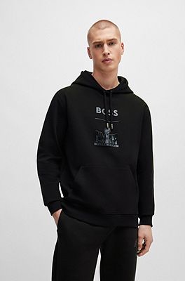 Hugo boss on sale black hoody