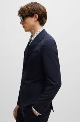Two 2 Buttons Style Super Worsted Vergin Wool Business Suits Comes In 10 Colors main image 0