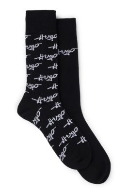Hugo Two-pack Of Socks In Black