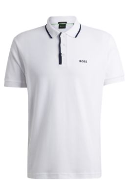 MARK&amp;LONA - mirror9 Logo polo shirts ホワイト Women's Polo Shirt | LUXURY GOLF WEAR | MARK ＆ LONA – MARK