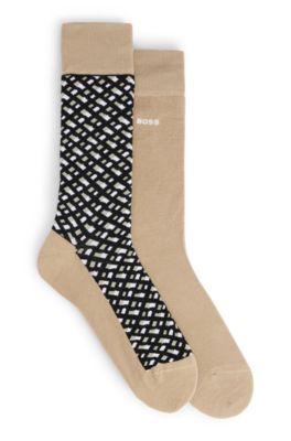 BOSS - Two-pack of regular-length socks