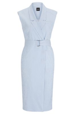 ワンピース BOSS Woman Dress Blue 50540848 404 HUGO BOSS | Women's Dresses | Mini, Midi, & Maxi Styles