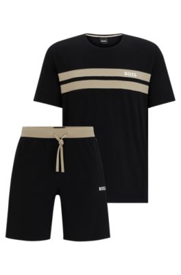 Hugo boss discount short set men's