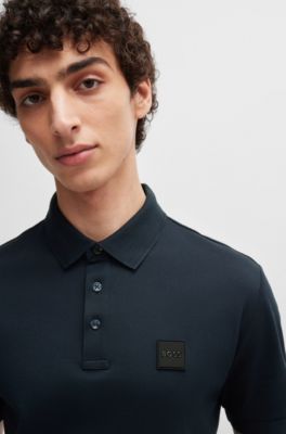 Regular-fit polo shirt, Dark Blue