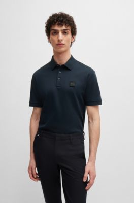 Regular-fit polo shirt, Dark Blue