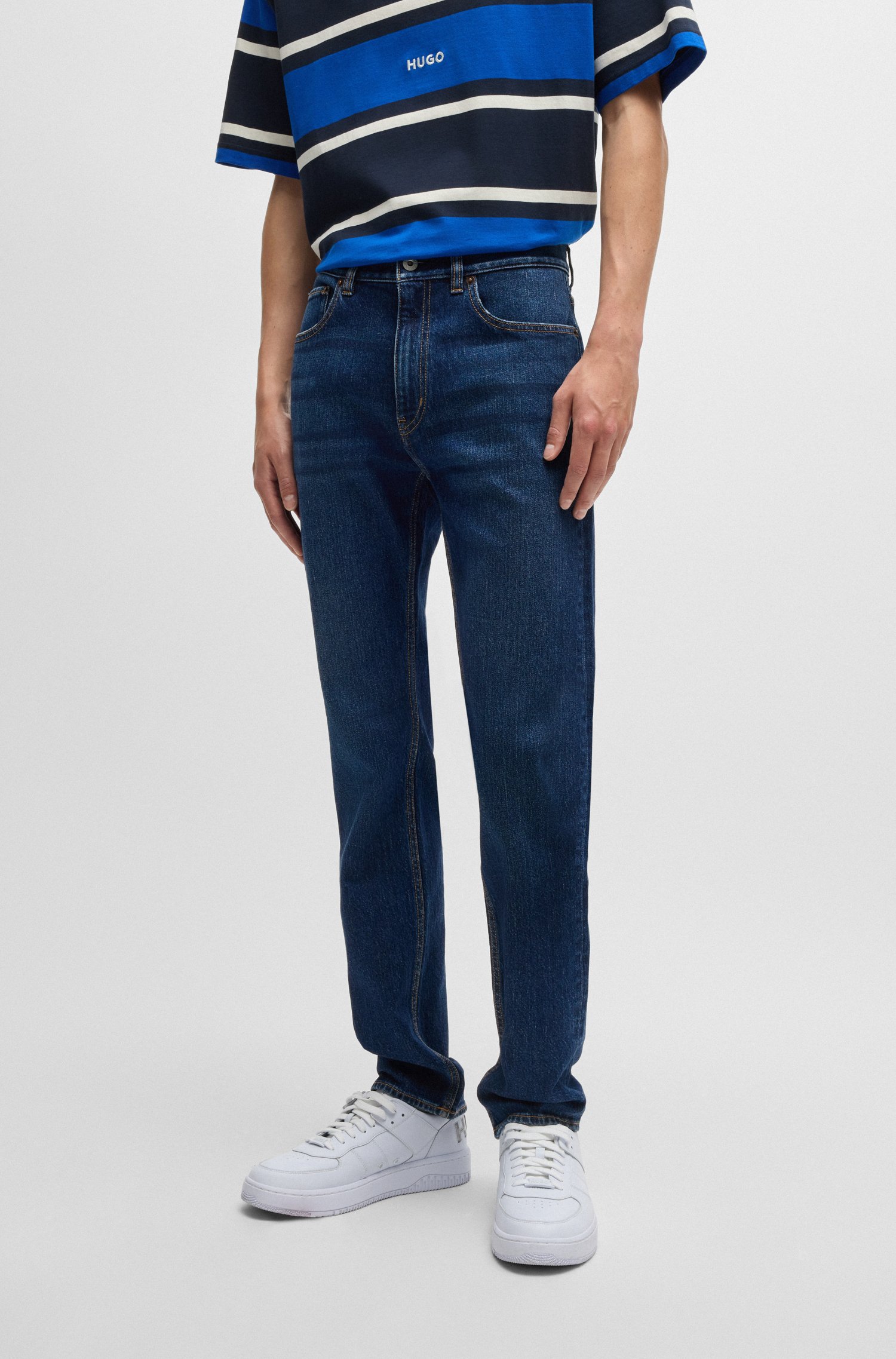 Slim-fit jeans blue stretch denim