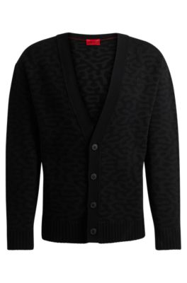 Ambush Patchwork Cardigan Black | END. (IS)