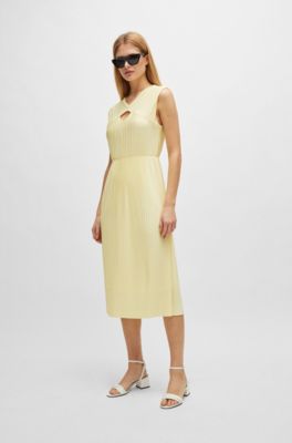 Padded-strap sandals with block heel, White