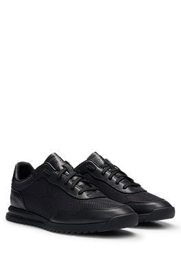 NYLON TRAINERS - Black