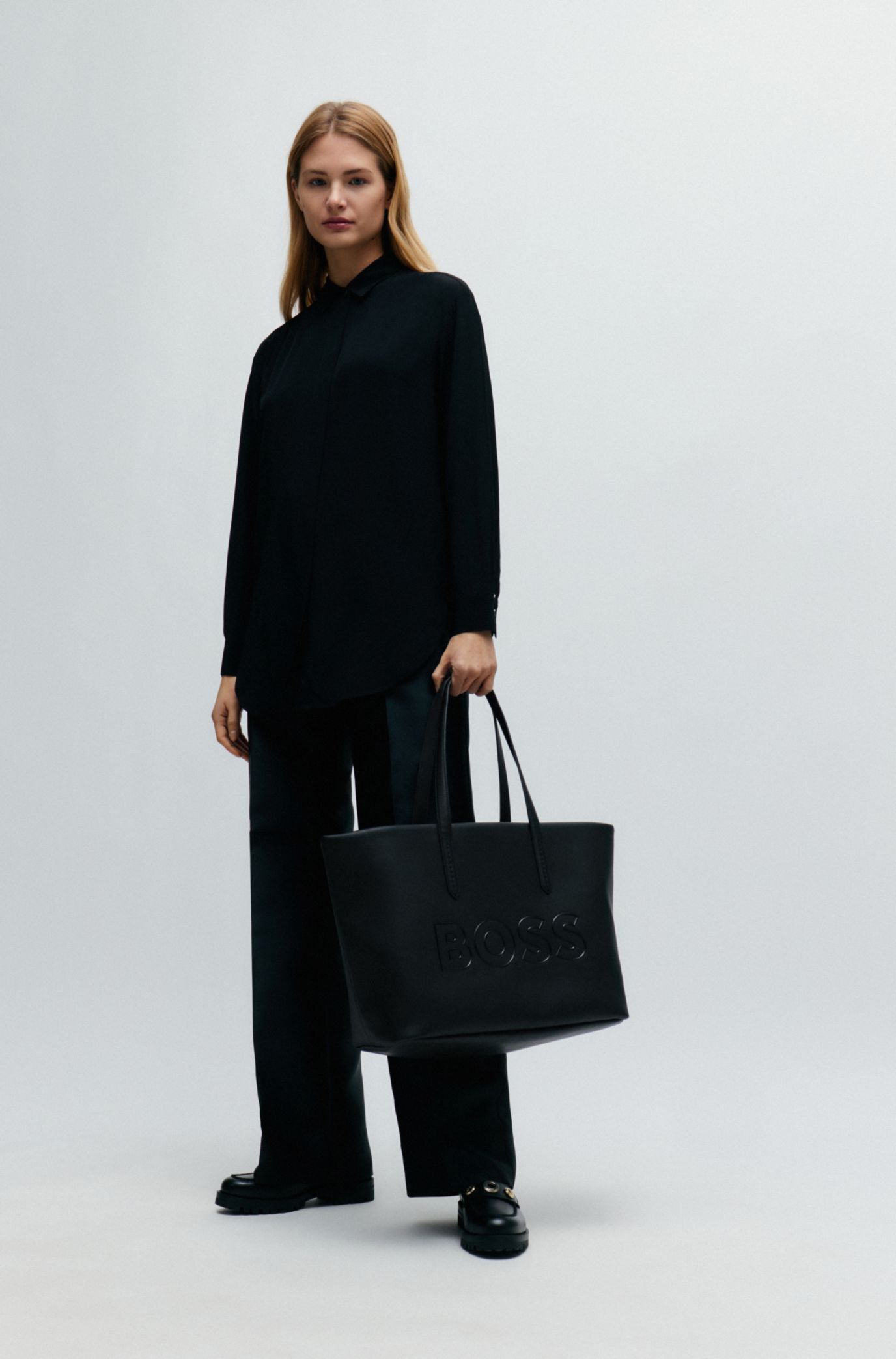 Hugo boss tote outlet bag