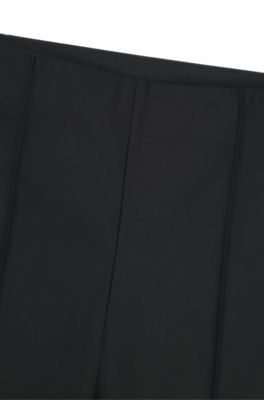 Slim-fit trousers, Black
