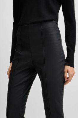Slim-fit trousers, Black