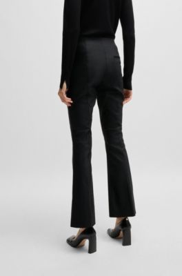 Slim-fit trousers, Black