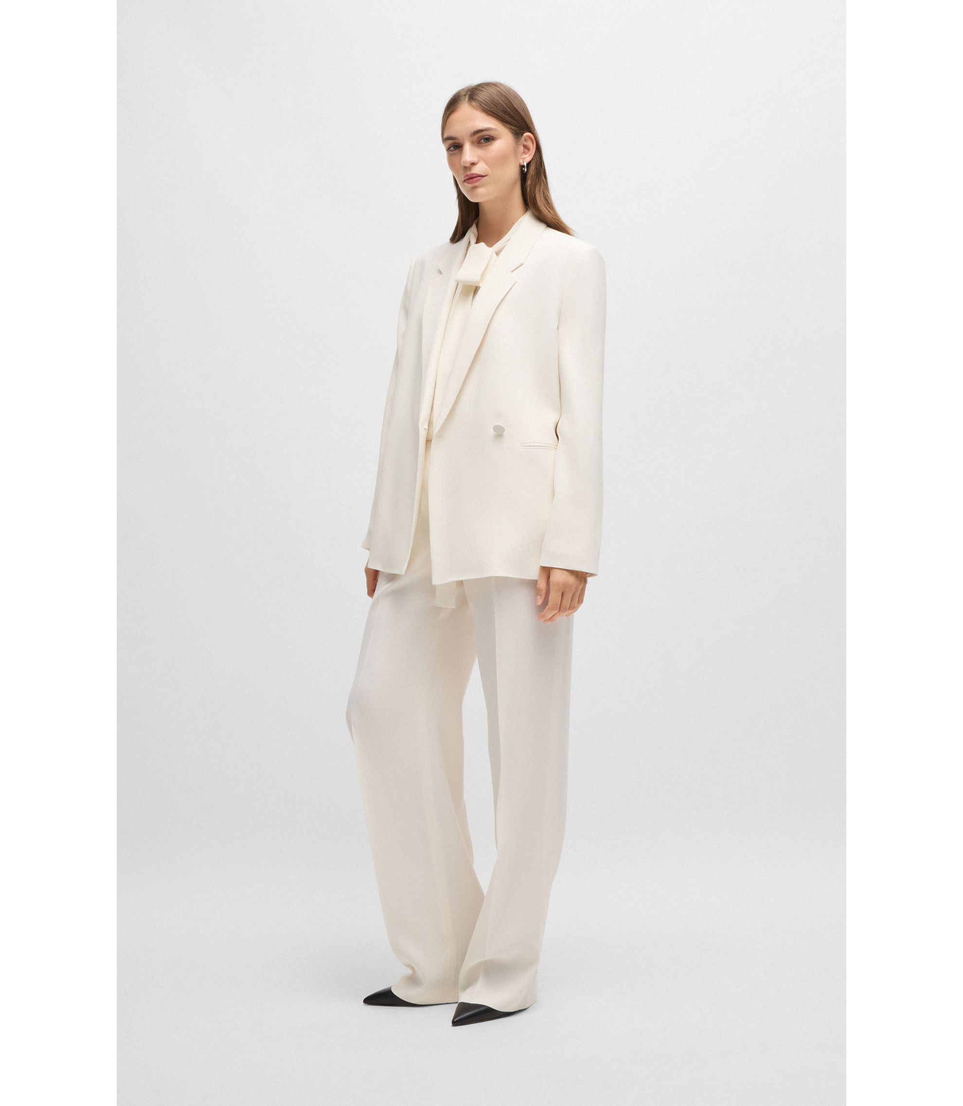 BOSS アイボリー パデッドジャケット hbna50518433_118_300?wid=1980&