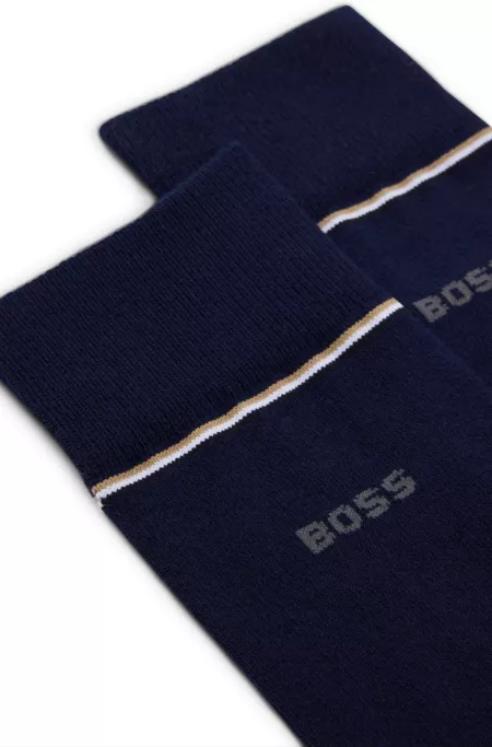 Two-pack of regular-length performance-stretch socks