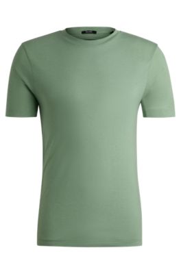 BOSS - Slim-fit T-shirt in performance fabric