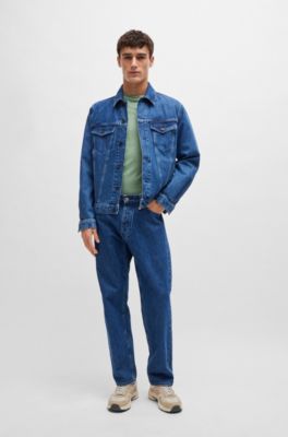 Slim-fit T-shirt in performance fabric, Light Green