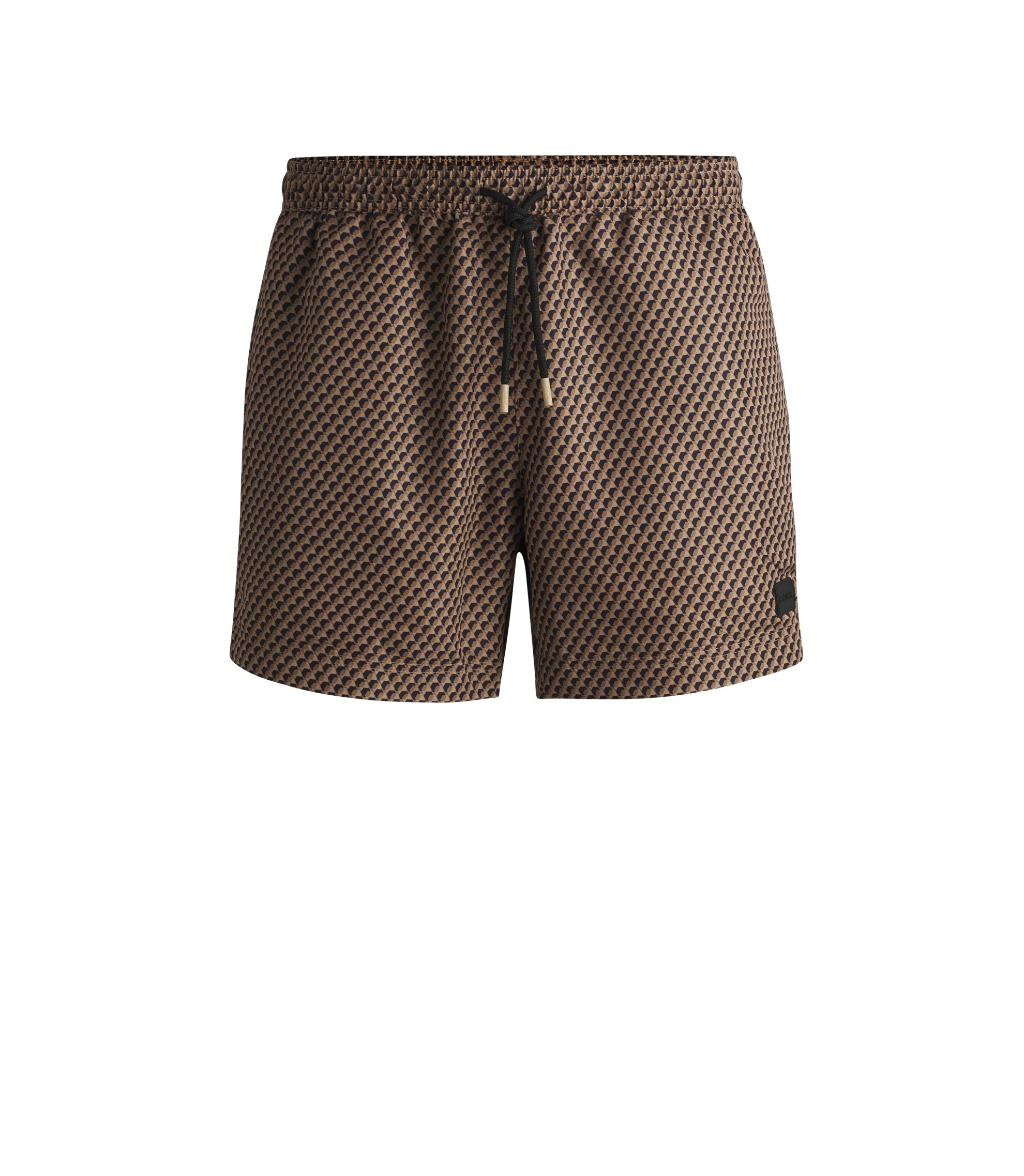 MARK & LONA Pantera Swim Shorts サイズS Lightweight fabric swim-shorts Lighting with starfish print