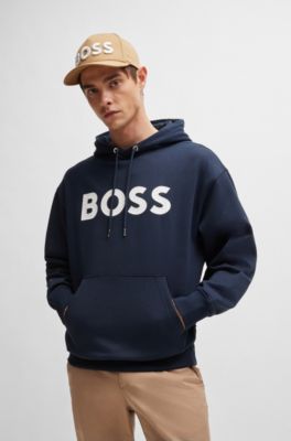 Gorra en sarga de algod&oacute;n con logo bordado en 3D, Beige