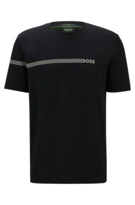 Hugo boss t shirt schwarz hotsell