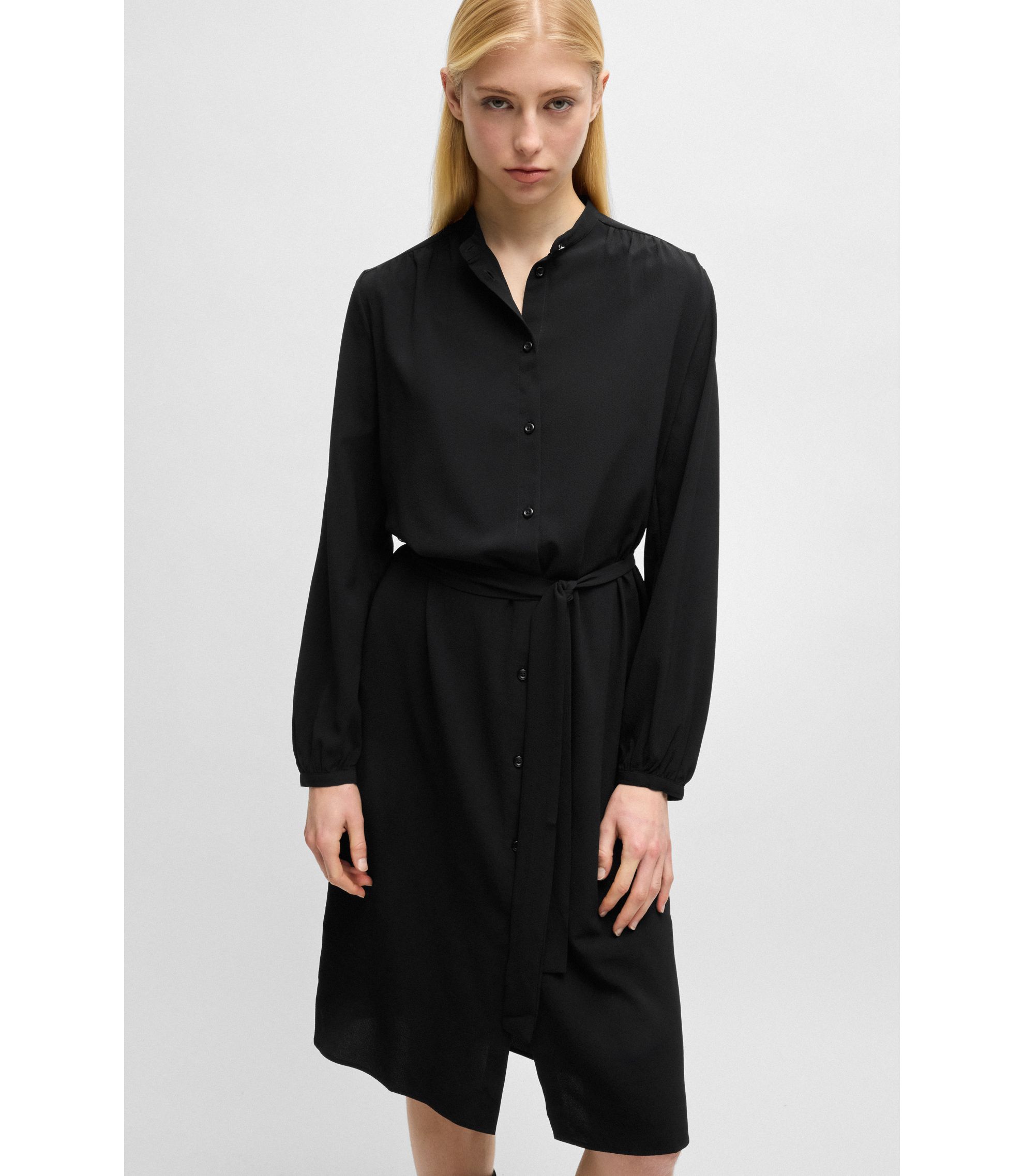 ナゴンスタンス tuck drape shirt dress ナゴンスタンス tuck drape shirt dress ナゴンスタンス tuck