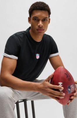 BOSS x NFL stretch-cotton T-shirt with special branding, NFL Generic