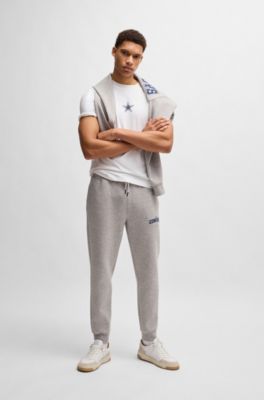 BOSS x NFL stretch-cotton T-shirt with special branding, Cowboys