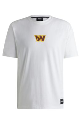 Hugo Boss Boss X Nfl Stretch Cotton Graphic T-shirt In Commanders