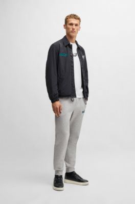 BOSS x NFL stretch-cotton T-shirt with special branding, Eagles