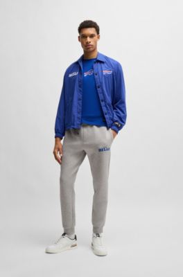 BOSS x NFL stretch-cotton T-shirt with special branding, Bills