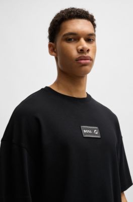 BOSS - BOSS x NFL interlock-cotton T-shirt with special branding