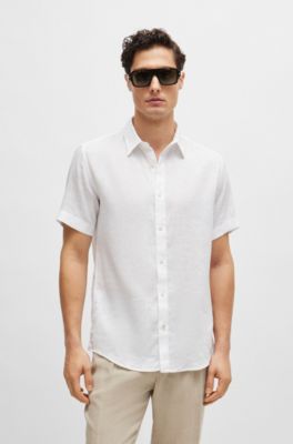 Hugo boss slim fit short sleeve shirt new arrivals