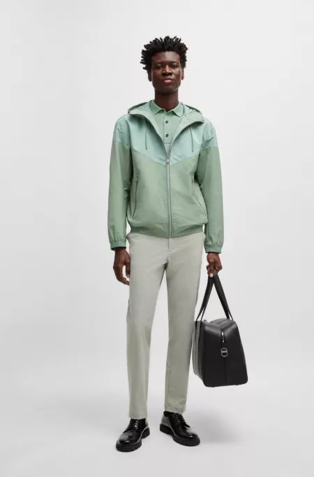 Water-repellent jacket in a regular fit