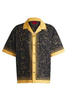 ★Hugo Boss★ Season Print Short Sleeve T-Shirt 50518900100 00000000_zi_a7fa276b-e061-4575