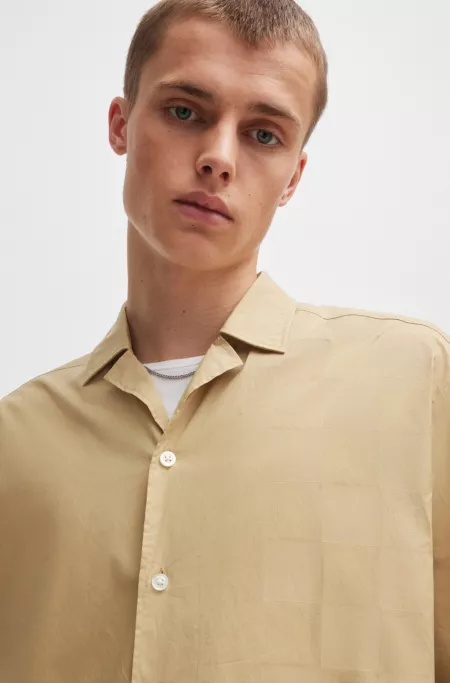 Oversize-fit shirt with print