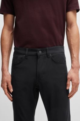  Vaqueros Delaware slim fit de tejido el&aacute;stico, Negro