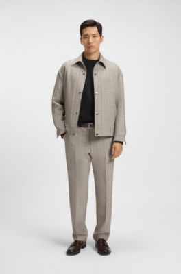 Cotton-blend sweatshirt with Double B monogram, Black