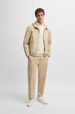 Sudadera de algod&oacute;n con monograma Double&nbsp;B, Blanco