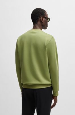 Sudadera de algod&oacute;n con monograma Double&nbsp;B, Verde