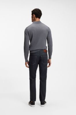 Delaware vaqueros slim fit de denim azul oscuro, Azul oscuro