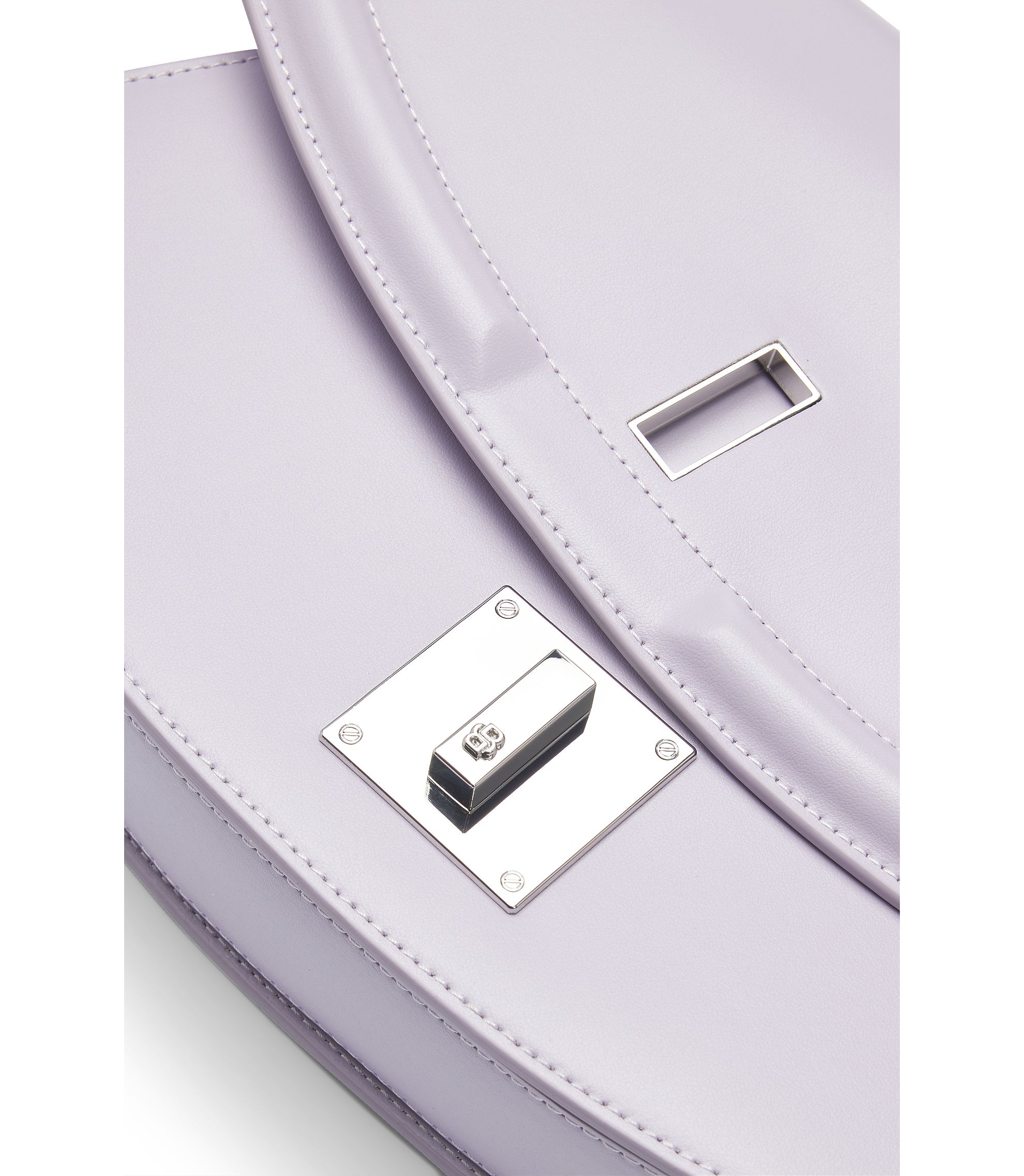 BOSS - Leather shoulder bag with signature hardware - Light BOSS - Leather shoulder bag with signature hardware - Light