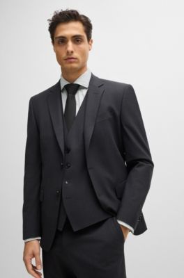 Camisa casual fit en algod&oacute;n estructurado con cuello italiano, Cal