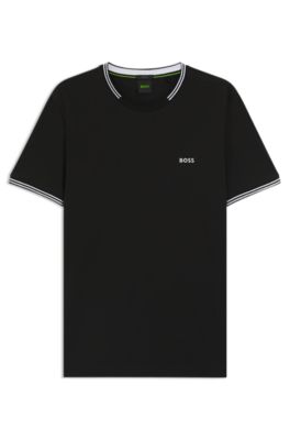 Hugo Boss Tシャツ BLACK 半袖 ロゴ コットン50495742 HUGO BOSS ヒューゴボス Tシャツ BLACK 50495742 メンズ 半袖