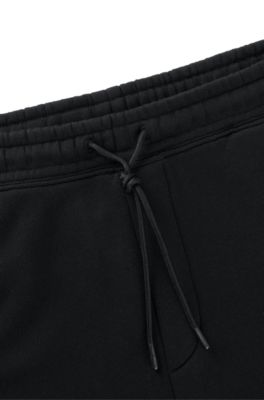 Bas de surv&ecirc;tement Relaxed avec logo et messages, Noir