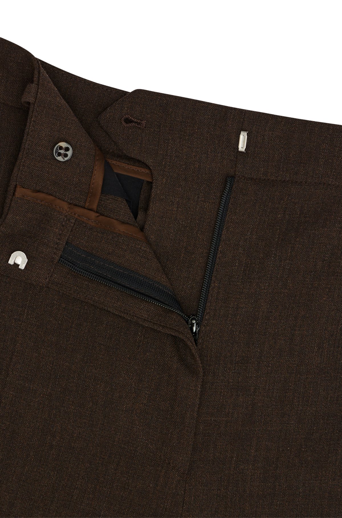 BOSS - Relaxed-fit, wide-leg wool trousers with skirt effect BOSS - Relaxed-fit, wide-leg wool trousers with skirt effect