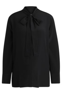 Amazon.com: LilySilk 100% Mulberry Silk Blouse Women's Long