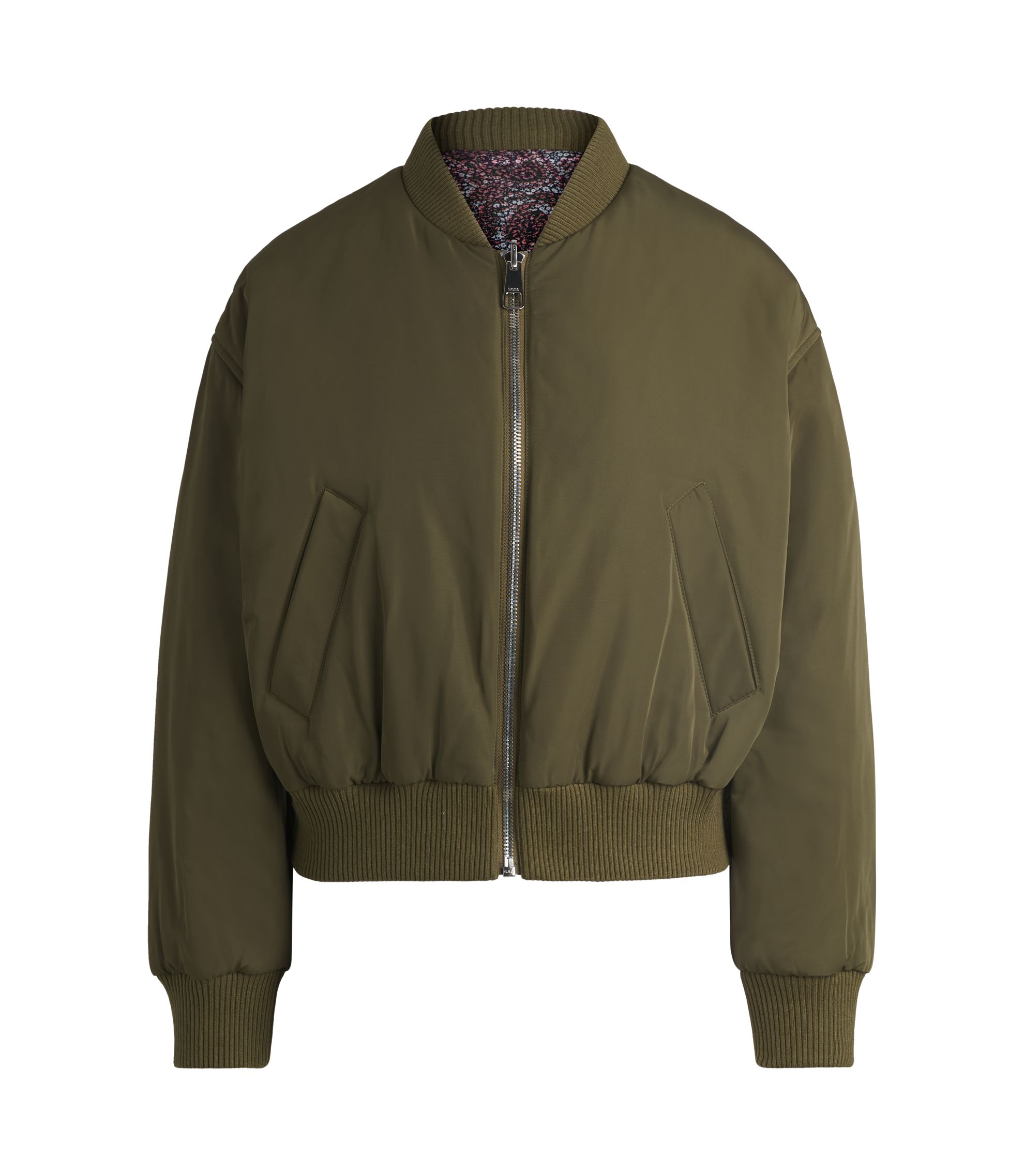 BOSS Chaqueta bomber reversible con acabado repelente al