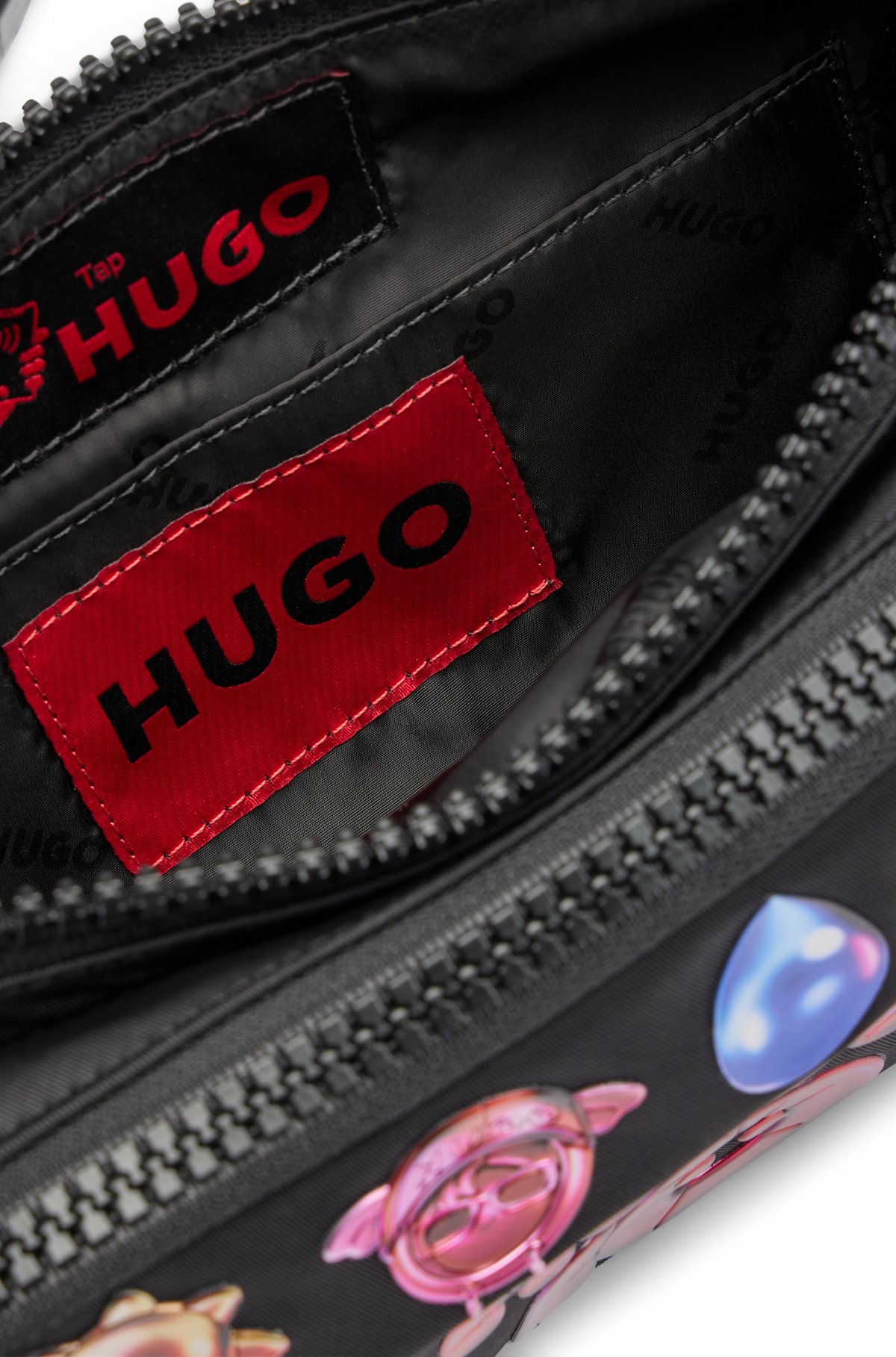 HUGO x Imaginary Ones belt bag , Black