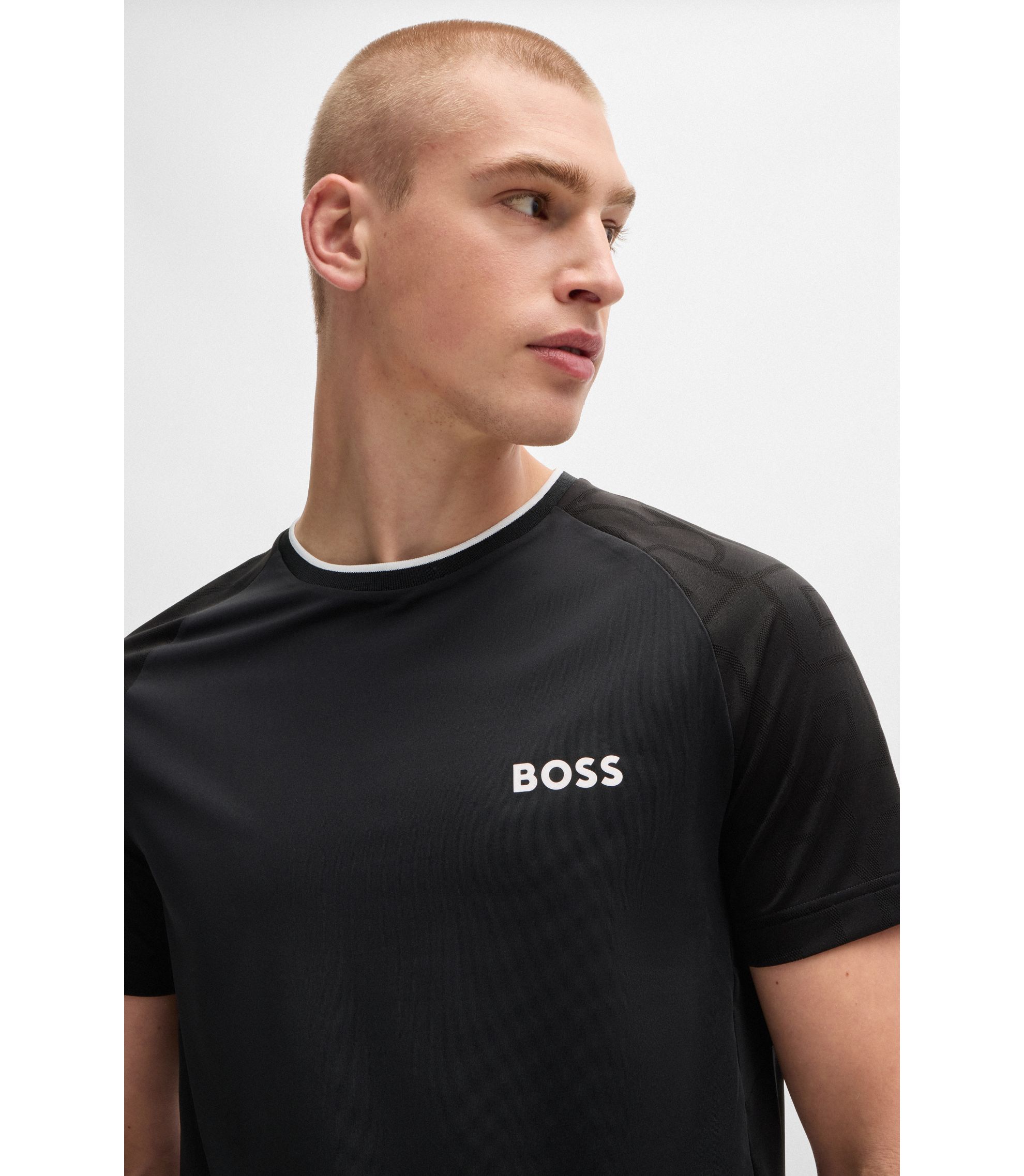 BOSS x Matteo Berrettini Tシャツ ストレッチジャージー hbna50521983_001_340?wid=1980&