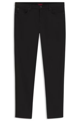 Jeans extra slim fit de denim el&aacute;stico negro, Negro